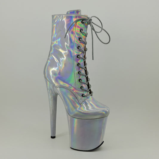 Laser High Heel Boots