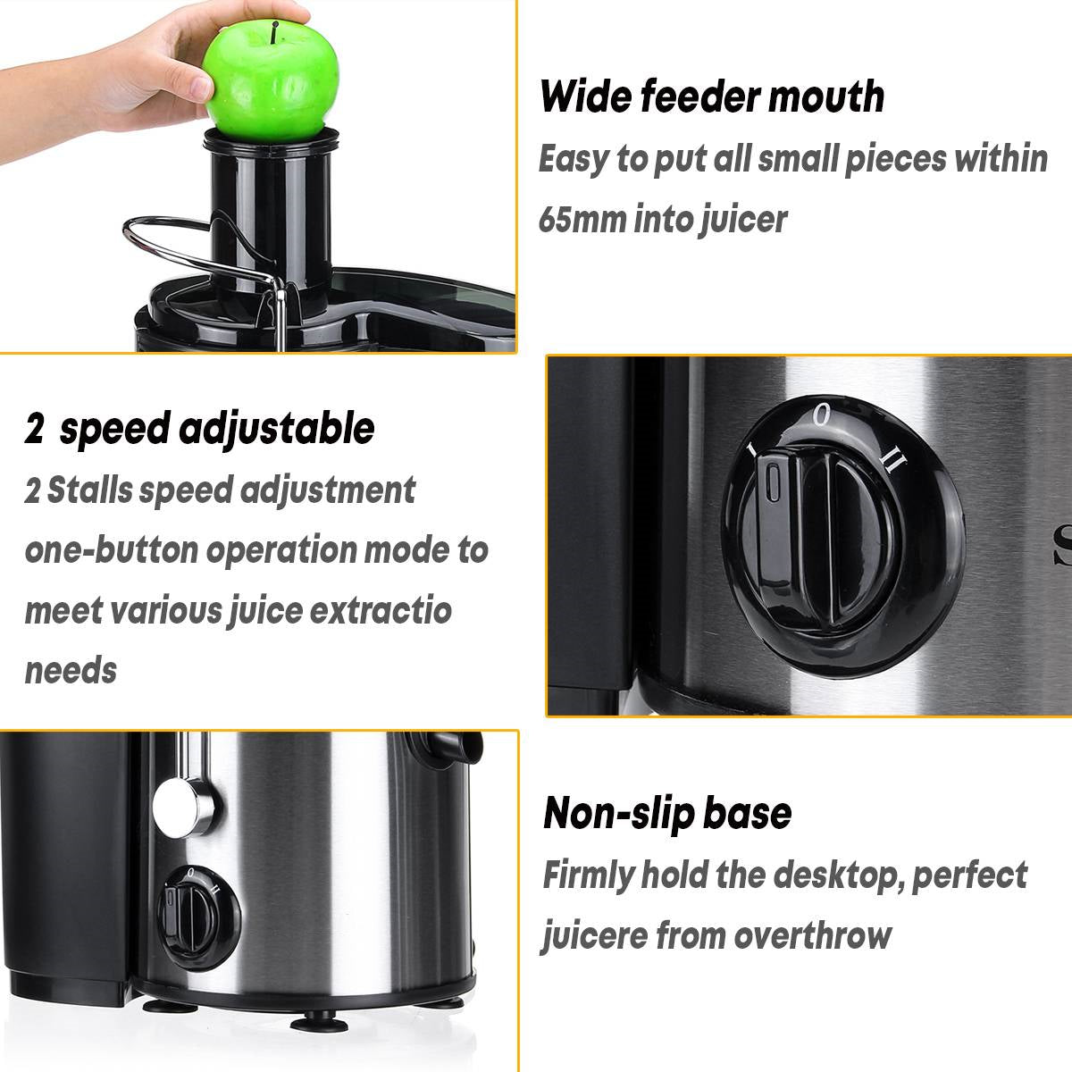 800W Electric juicer