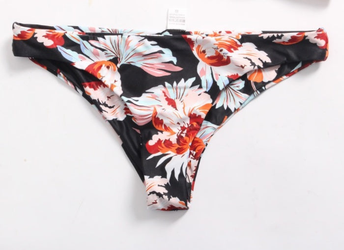 sexy woman swimsuit women high quality Floral print long brazilian bikini