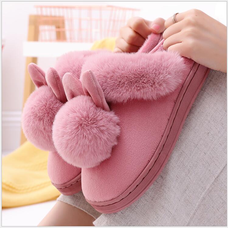 CozyChic: Ladies' home cotton slippers for ultimate comfort.