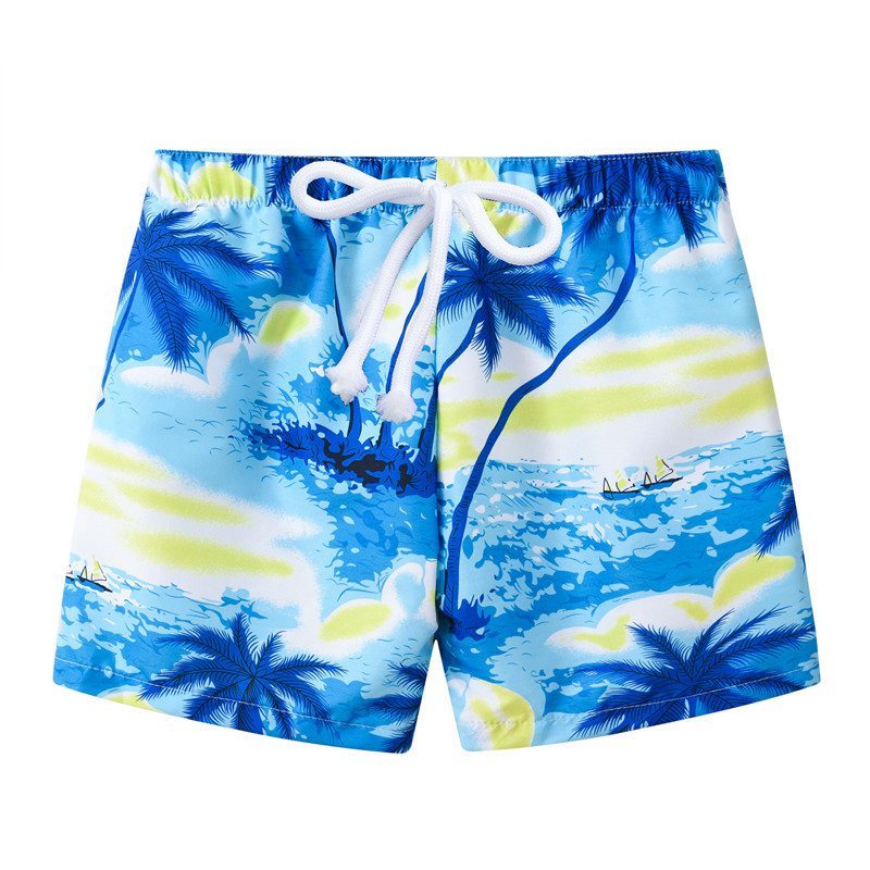 Children's cartoon printed shorts