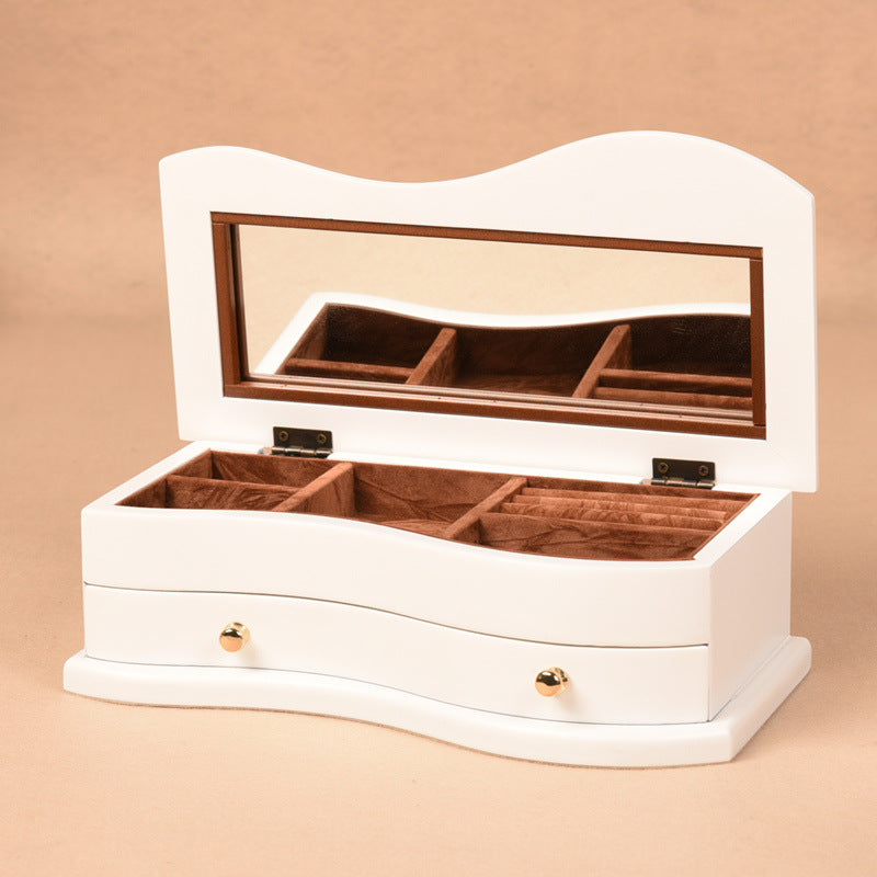 Storage Box Simple European Style Box Real Jewelry Box