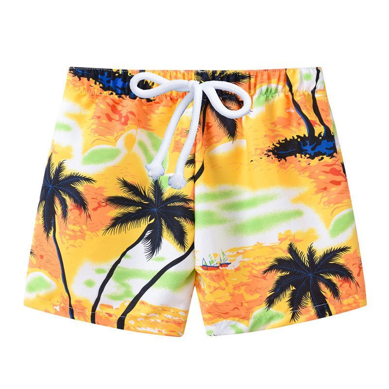 Children's cartoon printed shorts