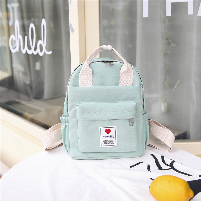 Cute backpack soft girl student Korean backpack