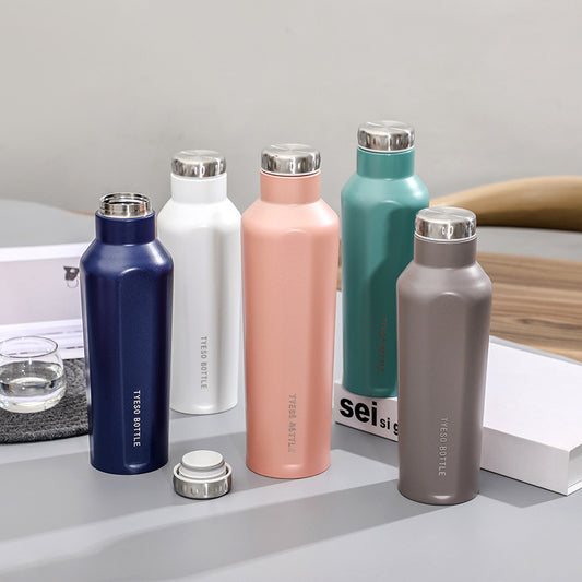 Stainless Steel Vacuum Flask Water Cup Outdoor Sports Water Bottle