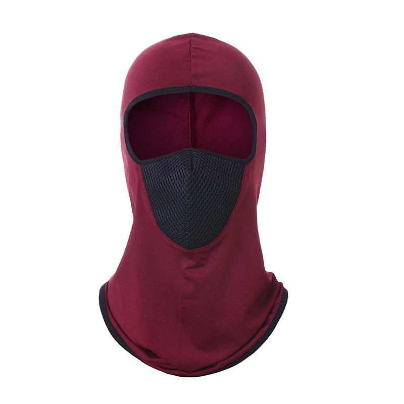 Lycra Soft Equipment Outdoor Windproof Sunscreen Hood