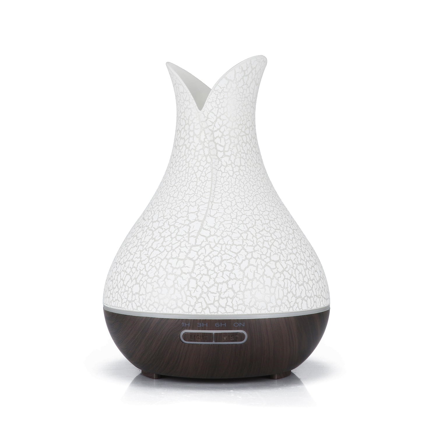 Crack Wood Grain Aroma Diffuser Humidifier Mini Home Desktop Essential Oil Face Atomizer Colorful Aroma Lamp