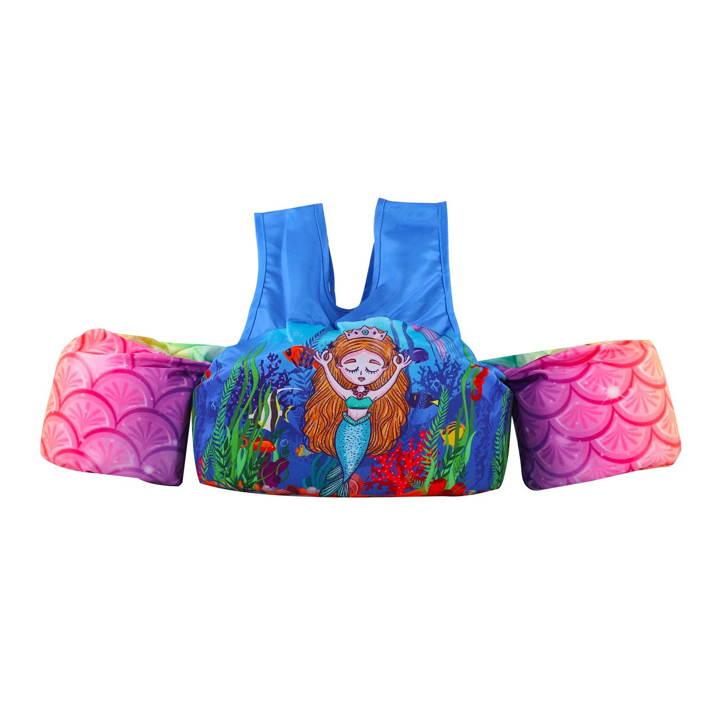 Cartoon Children's Swimsuit Lengthened Arm Swimming Ring Life Jacket