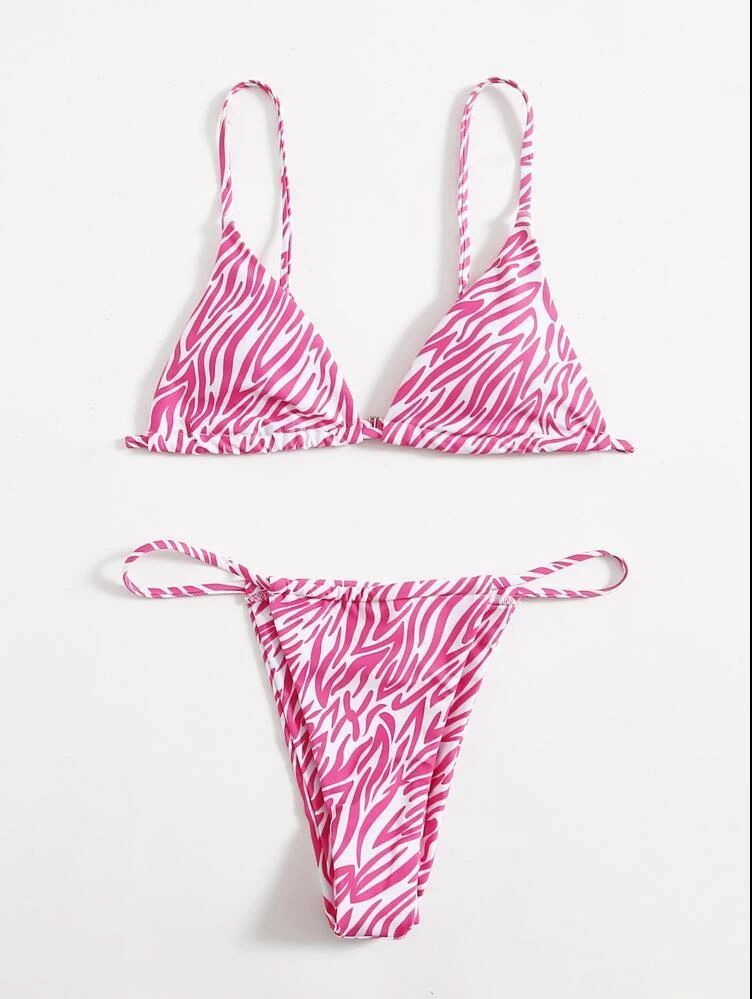 European And American Women's Three-piece Swimsuit