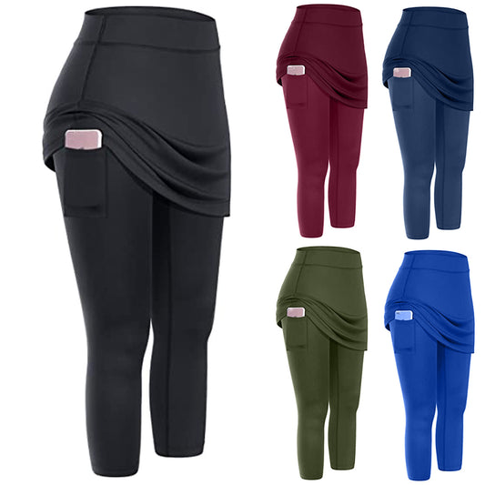 Frauen Leggings mit Taschen Yoga Fitness Hosen Sport Kleidung