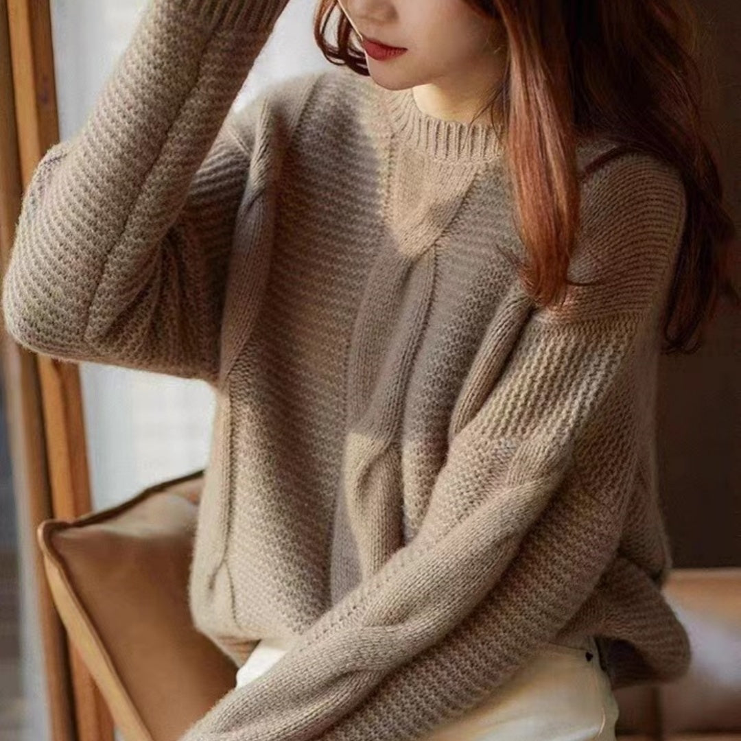 Women's Woolen Autumn And Winter  Loose Thick Sweater