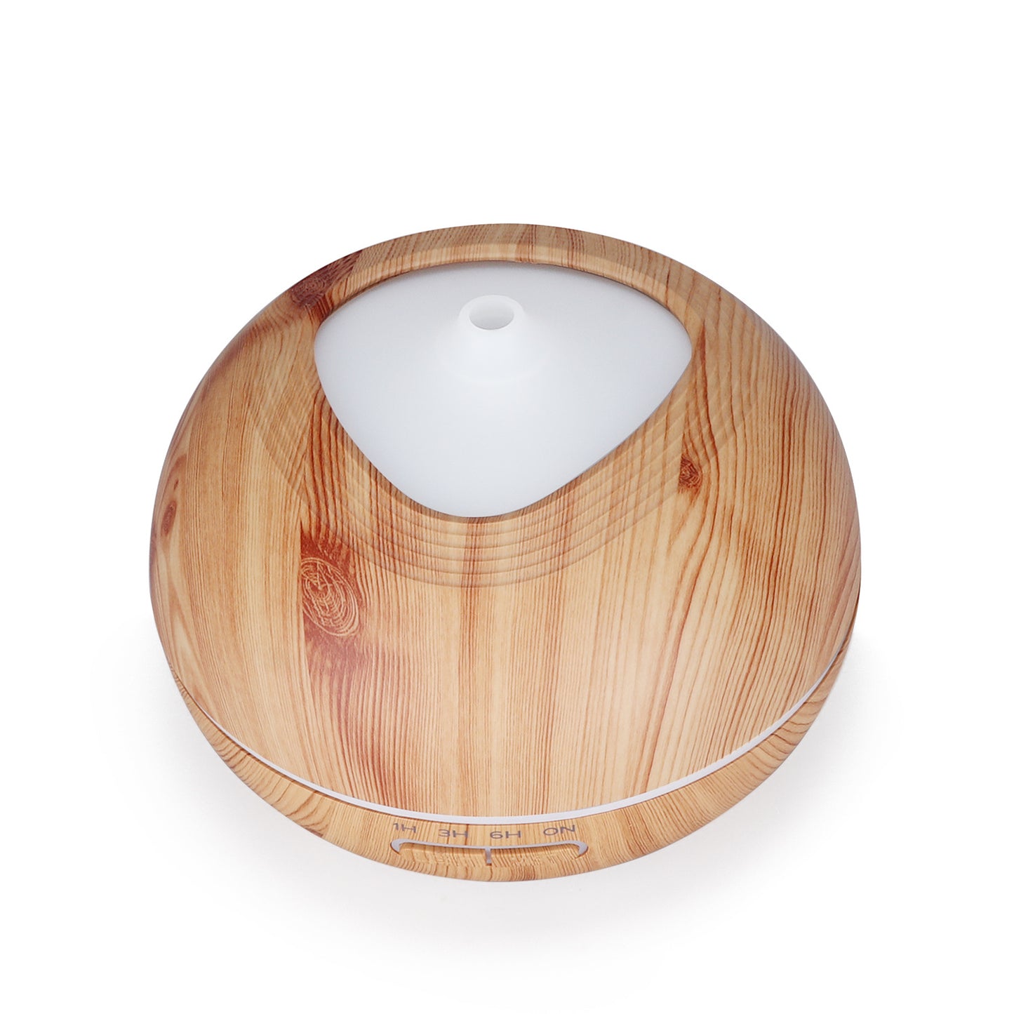 Wood Grain Aroma Diffuser 400ml Household Creative Humidifier Office Ultrasonic Air Atomizer