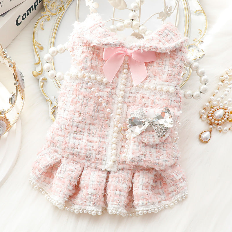 Pearl Pet Clothes Princess Skirt