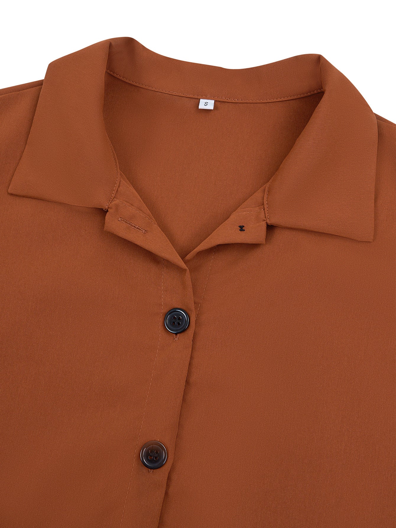 ClassicBelted: Single-breasted belt shirt coat for women, a versatile and stylish outerwear option.