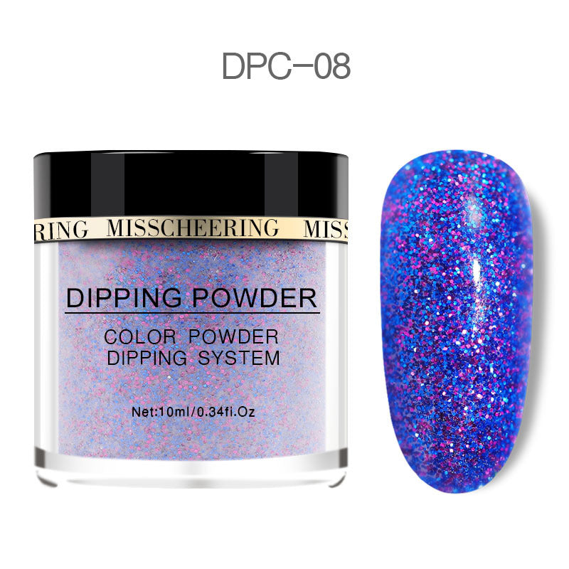 Laser glitter nail powder