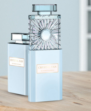 Essence Elysium: Perfume Fan - Portable and Refreshing.