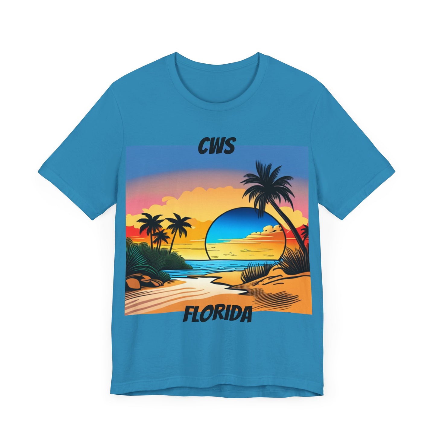 CWS Florida Unisex Jersey Short Sleeve Tee By Cozy Winter Store (ships within USA only)