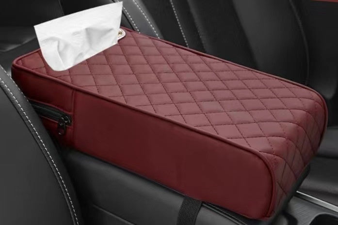 Universal Car Armrest Box Cushion Vehicle-mounted Heightened Tissue Buggy Bag