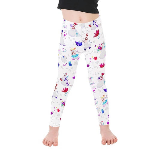 CWS Cozy Leggings All-Over Print Girls Festive Christmas Leggings