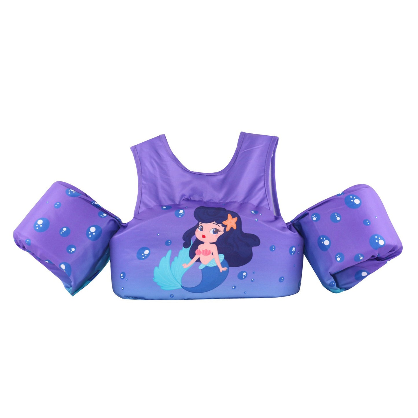 Cartoon Children's Swimsuit Lengthened Arm Swimming Ring Life Jacket