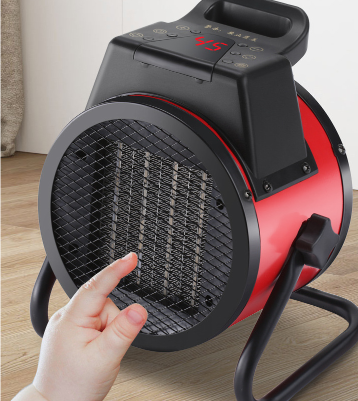 PowerHeat Pro: High-power industrial and household heater with remote control.