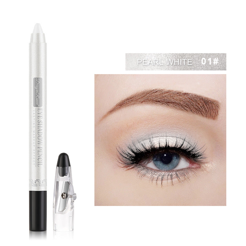 Eyeliner Eye Shadow Stick Shadow Pearlescent Eyeliner With Penknife Bubble Pen