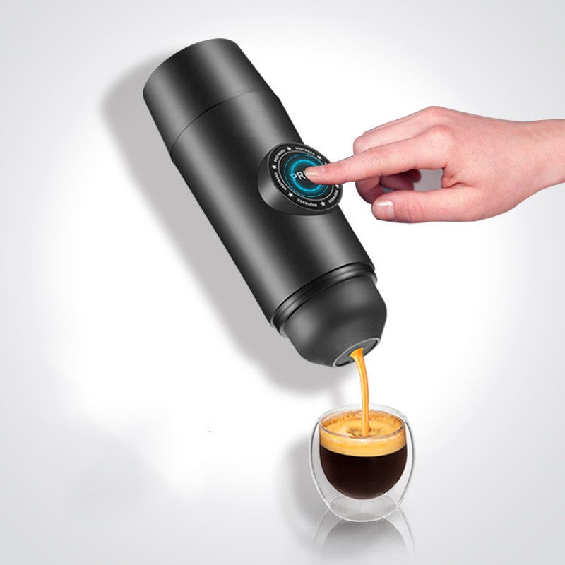 Tragbarer, wiederaufladbarer Mini-Espresso-Kaffeebereiter