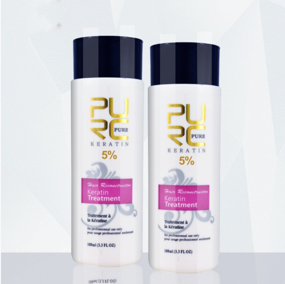 PURC Glättung Haar Reparatur Und Glättung Schäden Haar Produkte Brasilianische Keratin Behandlung Reinigende Shampoo 