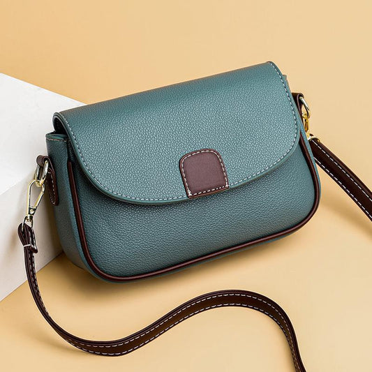 LuxeAura: The Fashion Flap Shoulder Bag, a versatile and stylish small square accessory designed for modern women on the go.