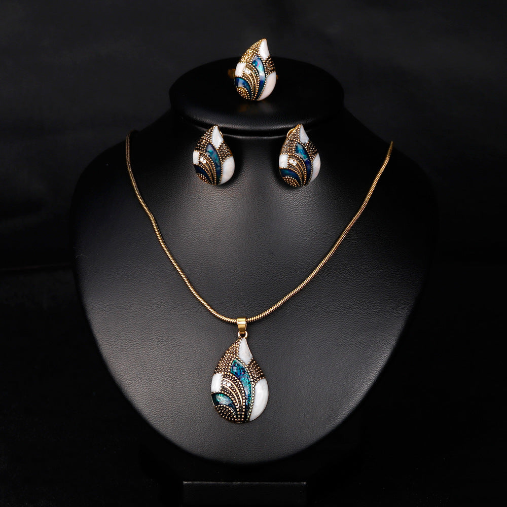 Water Drop Jewelry Set