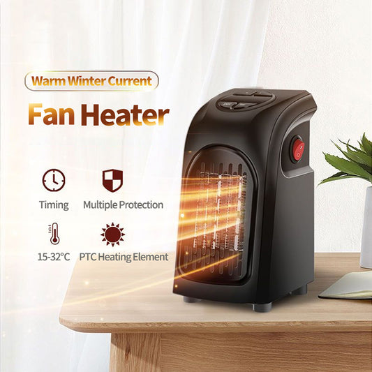 WinterGlow: Ceramic electric air heater for a warm winter ambiance.