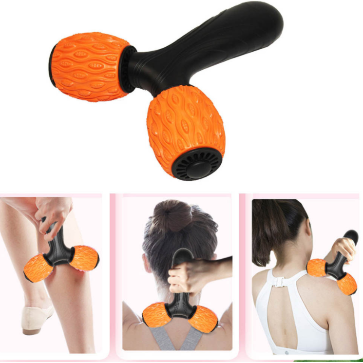 Y-shaped mini massager  roller