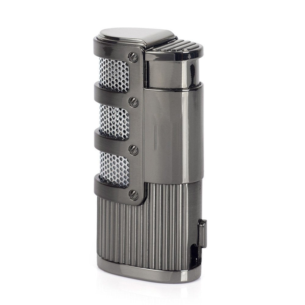 Three Fire Torch Lighter Windproof Creative Cigar Special Gas Metal