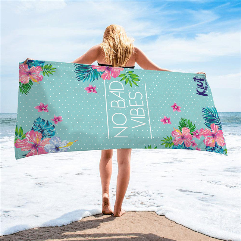 Square beach towel