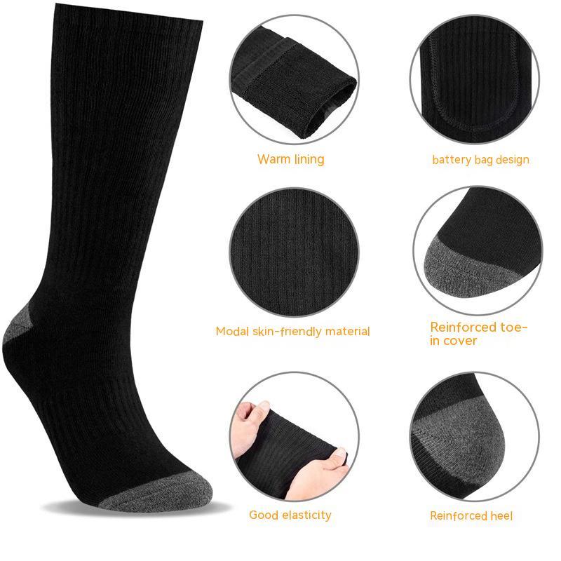 Ski Warm Charging Invisible Heating Socks