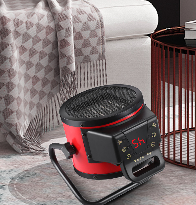 PowerHeat Pro: High-power industrial and household heater with remote control.