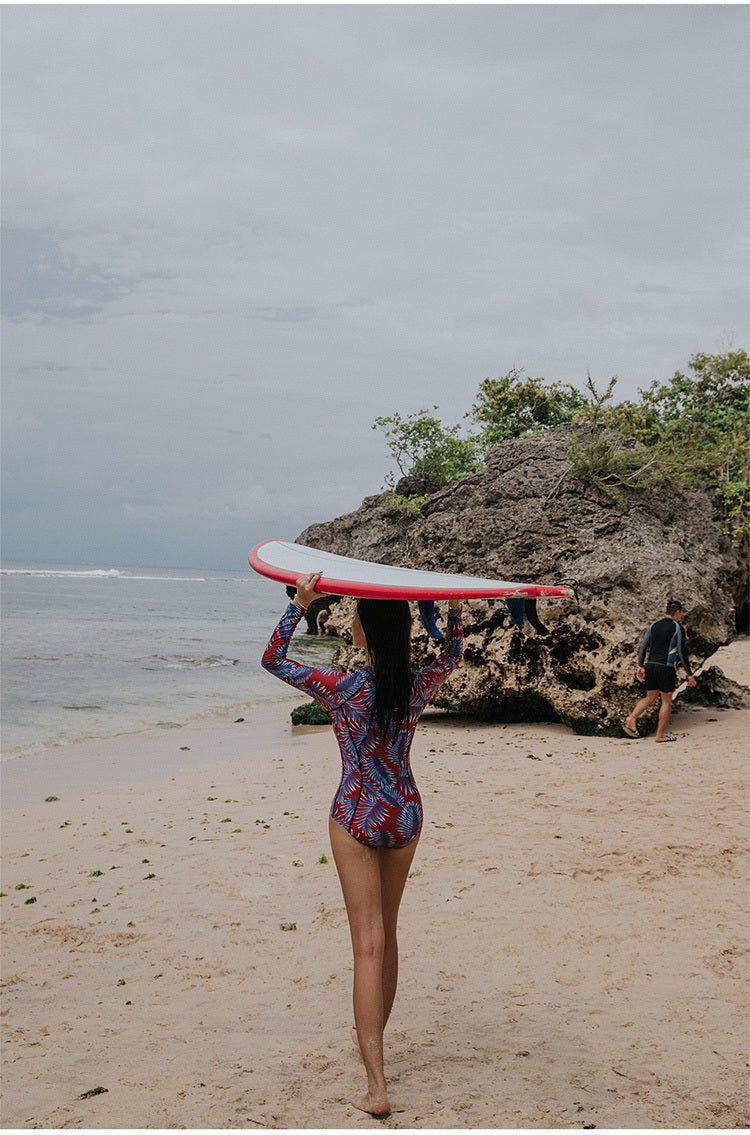 Long Sleeve Sunscreen Swimsuit