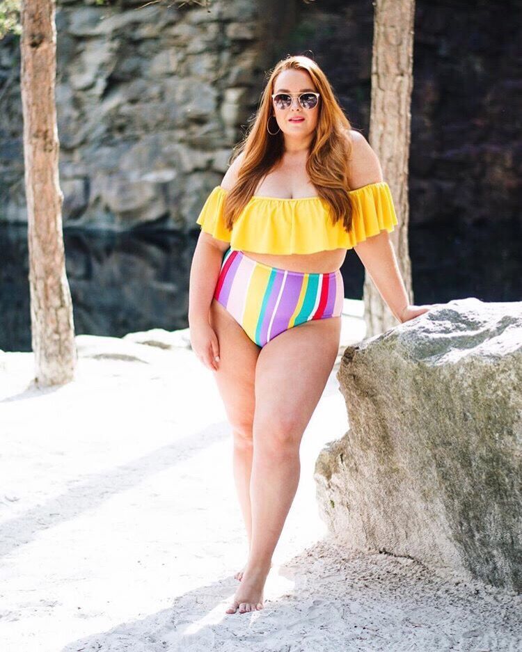 Women's sexy plus size swimsuit