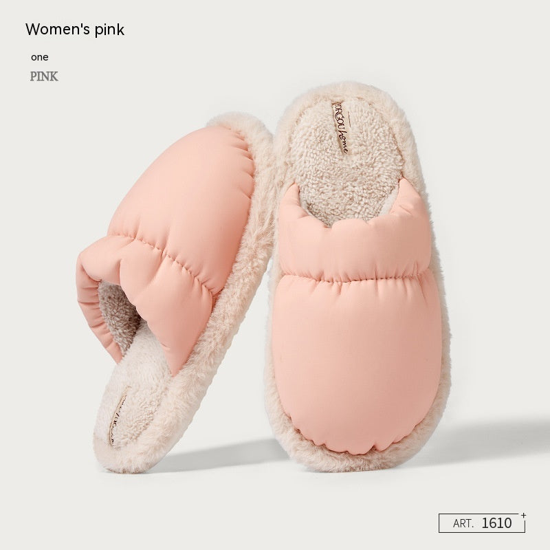 ThermalChic: New ladies' cotton slippers for stylish and warm comfort.