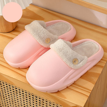 WashNCozy: Winter warm house shoes with detachable washable feature for women.