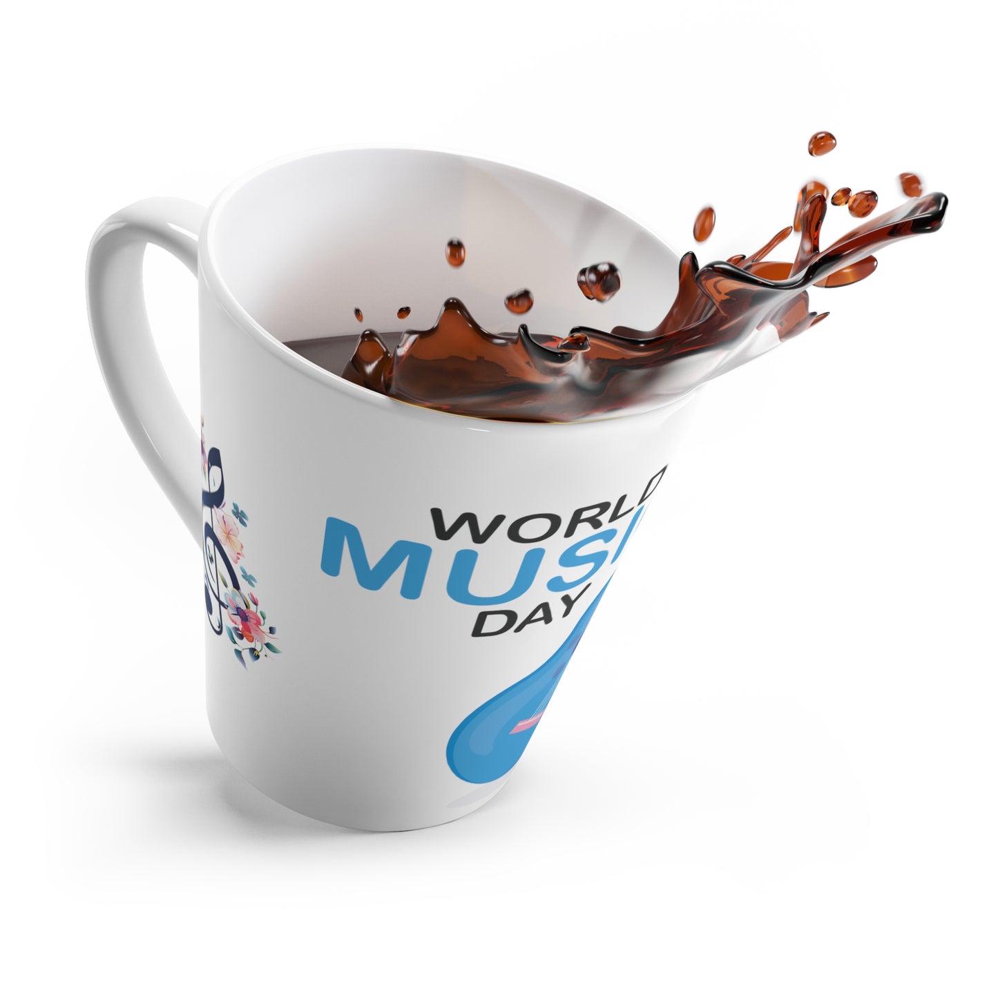 CWS Celebrations World Music Day Latte Mug