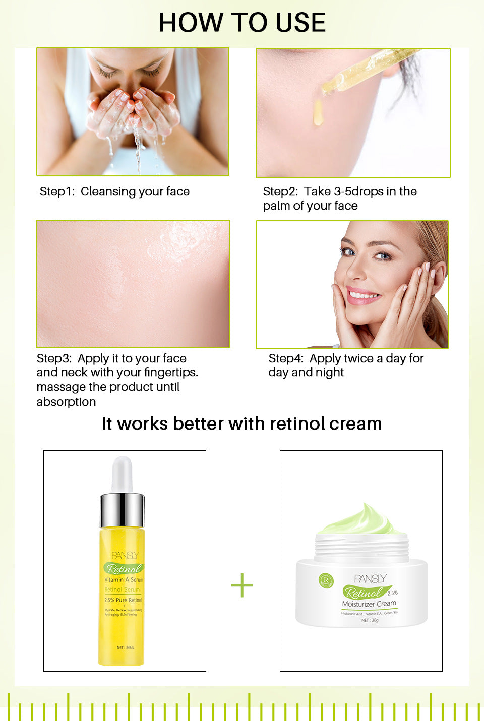 Retinol Stock Solution Moisturizing And Diminishing Fine Lines