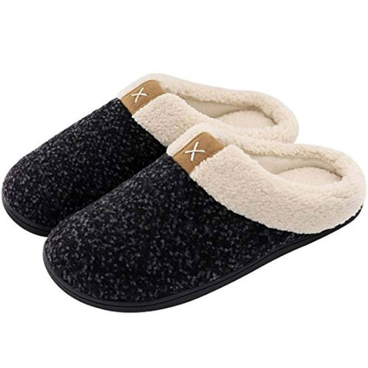 CloudStep: Ultimate comfort with memory foam slippers for relaxation.