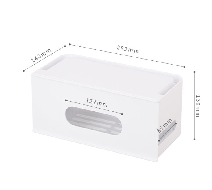 Wireless router storage box