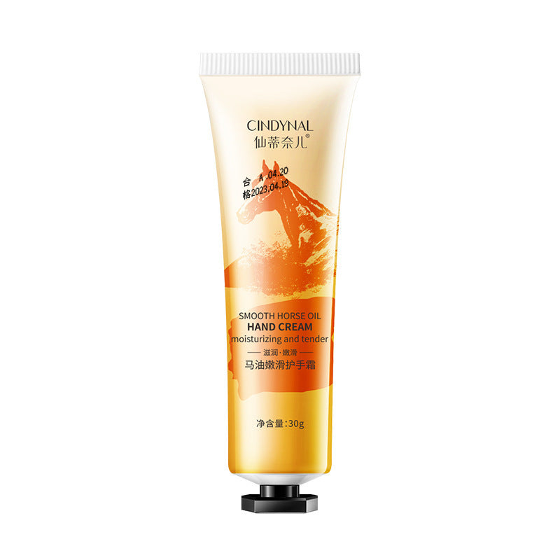 Hand Cream Small Chamomile Horse Oil Moisturizing Non-greasy Plant Fragrance