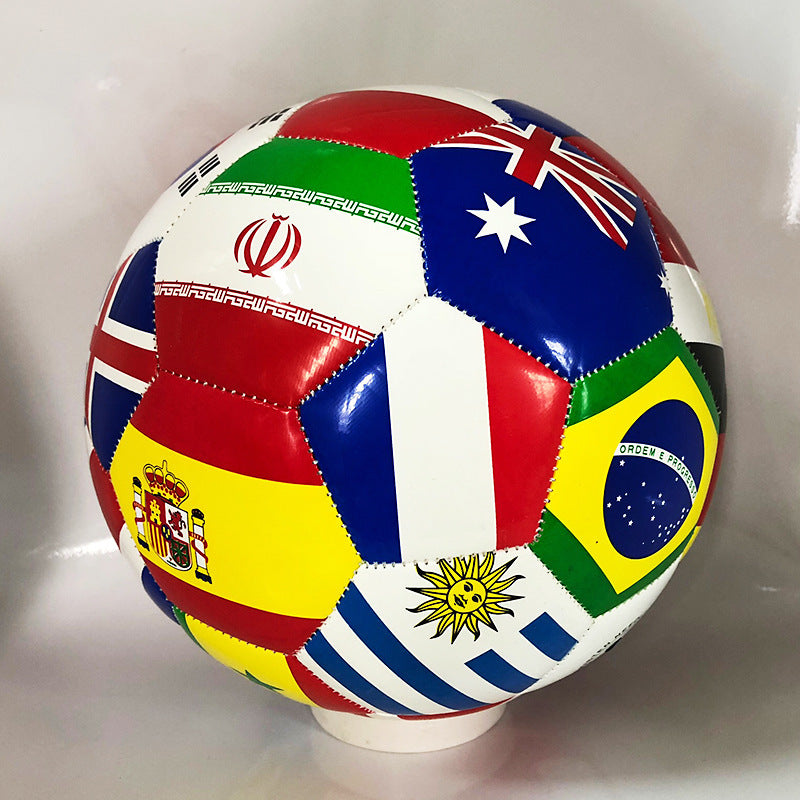 Flag training ball