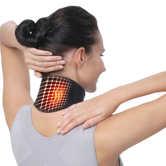 Neck Support Massager 1Pcs Tourmaline Self-heating Neck Belt Protection Spontaneous Heating Belt Body Massager