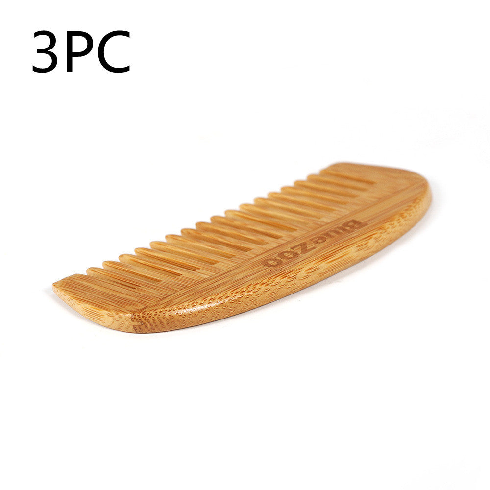 Natural Bamboo Wooden Hair Comb Massage Scalp Anti-static Men Comb 12x5.2cm Women Hair Styling Tool Head Meridian Massage Comb