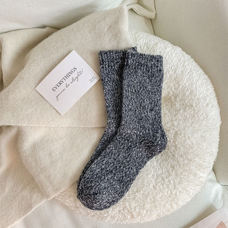 CozyCloud: Women's Winter Wool Tube Socks - Thermal & Thicken for Ultimate Warmth