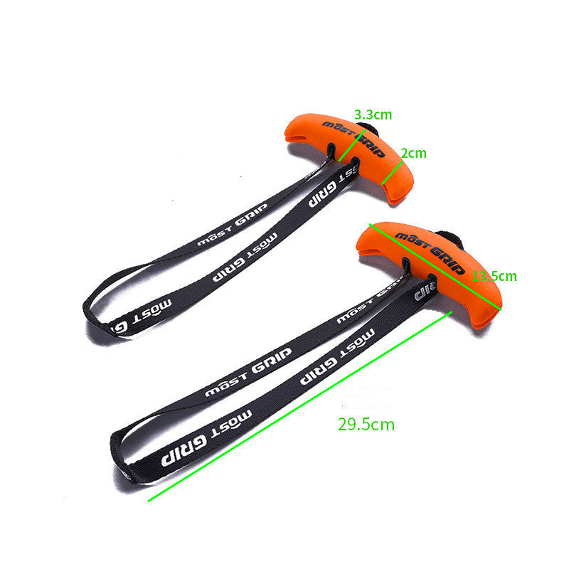 Radial Handle Fitness TPE Horn Grip Hard Pull Pull-up Training Handle Equipment Exercise